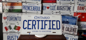 *CERTIFIED* : Hey, Want to Stand Out From The Crowd?  : Customized Any Province Car Style Souvenir/Gift Plates