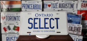 *SELECT* : Hey, Want to Stand Out From The Crowd?  : Customized Any Province Car Style Souvenir/Gift Plates