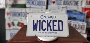 WICKED : Hey, Want to Stand Out From The Crowd?  : Customized Any Province Bike Style Souvenir/Gift Plates