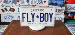 FLY BOY : Hey, Want to Stand Out From The Crowd?  : Customized Any Province Bike Style Souvenir/Gift Plates