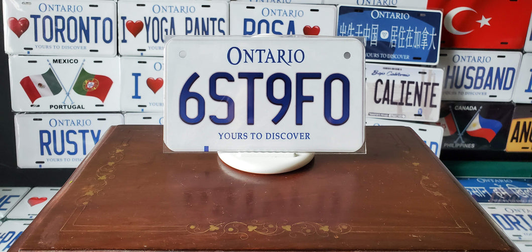 6ST9F0 : Hey, Want to Stand Out From The Crowd?  : Customized Any Province Bike Style Souvenir/Gift Plates