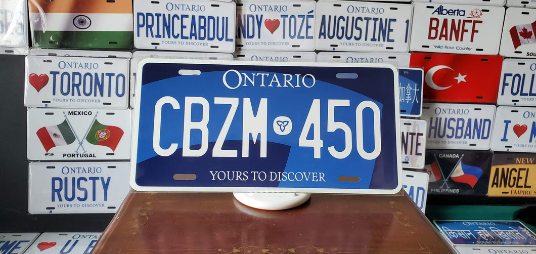 *CBZM 450* : Hey, Want to Stand Out From The Crowd?  : Customized Any Province Car Style Souvenir/Gift Plates