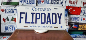*FLIPDADY* : Hey, Want to Stand Out From The Crowd?  : Customized Any Province Car Style Souvenir/Gift Plates