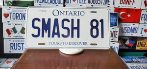 *SMASH 81* : Hey, Want to Stand Out From The Crowd?  : Customized Any Province Car Style Souvenir/Gift Plates