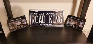 ROAD KING : Custom Car Harley Davidson For Off Road License Plate Souvenir Personalized Gift Display