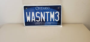 WASNTM3 : Custom Bike Ontario For Off Road License Plate Souvenir Personalized Gift Display