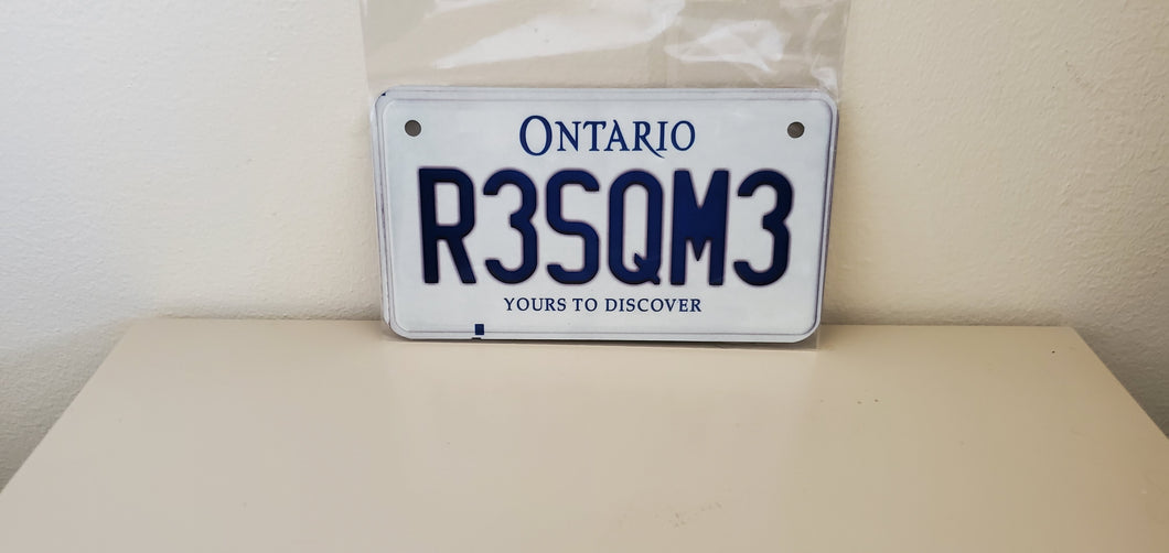 R3SQM3 : Custom Bike For Off Road License Plate Souvenir Personalized Gift Display