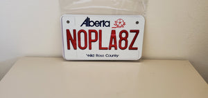 N0PLA8Z : Custom Bike Alberta For Off Road License Plate Souvenir Personalized Gift Display