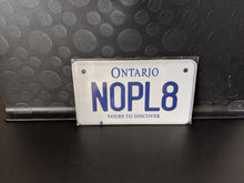 Load image into Gallery viewer, *NOPL8* This Time for Bikers: Bike Plate Size Customized Novelty/Souvenir/Gift Plate

