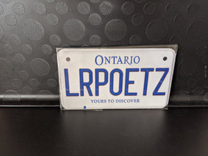 *LRPOETZ* This Time for Bikers: Bike Plate Size Customized Novelty/Souvenir/Gift Plate