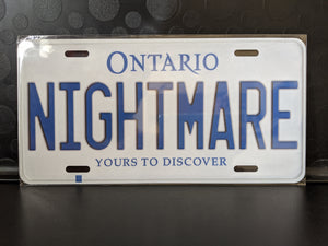 *ANY TEXT* Customized To Promote Your Business, Slogans or for Loved Ones  Car Size Souvenir Plates