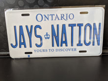 Load image into Gallery viewer, JAYS NATION : Custom Car Ontario For Off Road License Plate Souvenir Personalized Gift Display
