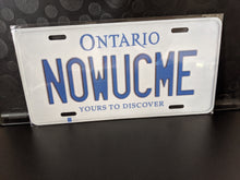 Load image into Gallery viewer, NOWUCME : Custom Car Ontario For Off Road License Plate Souvenir Personalized Gift Display
