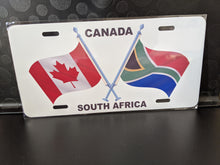 Load image into Gallery viewer, Canada-South Africa : Custom Car Canada/Africa For Off Road License Plate Souvenir Personalized Gift Display

