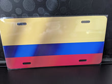 Load image into Gallery viewer, Columbia Waving Flag Pattern : Custom Car Columbia For Off Road License Plate Souvenir Personalized Gift Display
