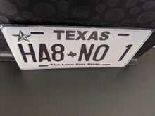 Load image into Gallery viewer, HA8 NO1 (Texas) : Custom Car Texas For Off Road License Plate Souvenir Personalized Gift Display
