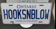 Load image into Gallery viewer, HOOKSNBLOW : Custom Car Ontario For Off Road License Plate Souvenir Personalized Gift Display
